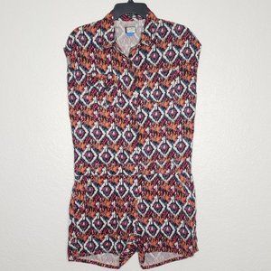 Kavu Aztec Print Romper